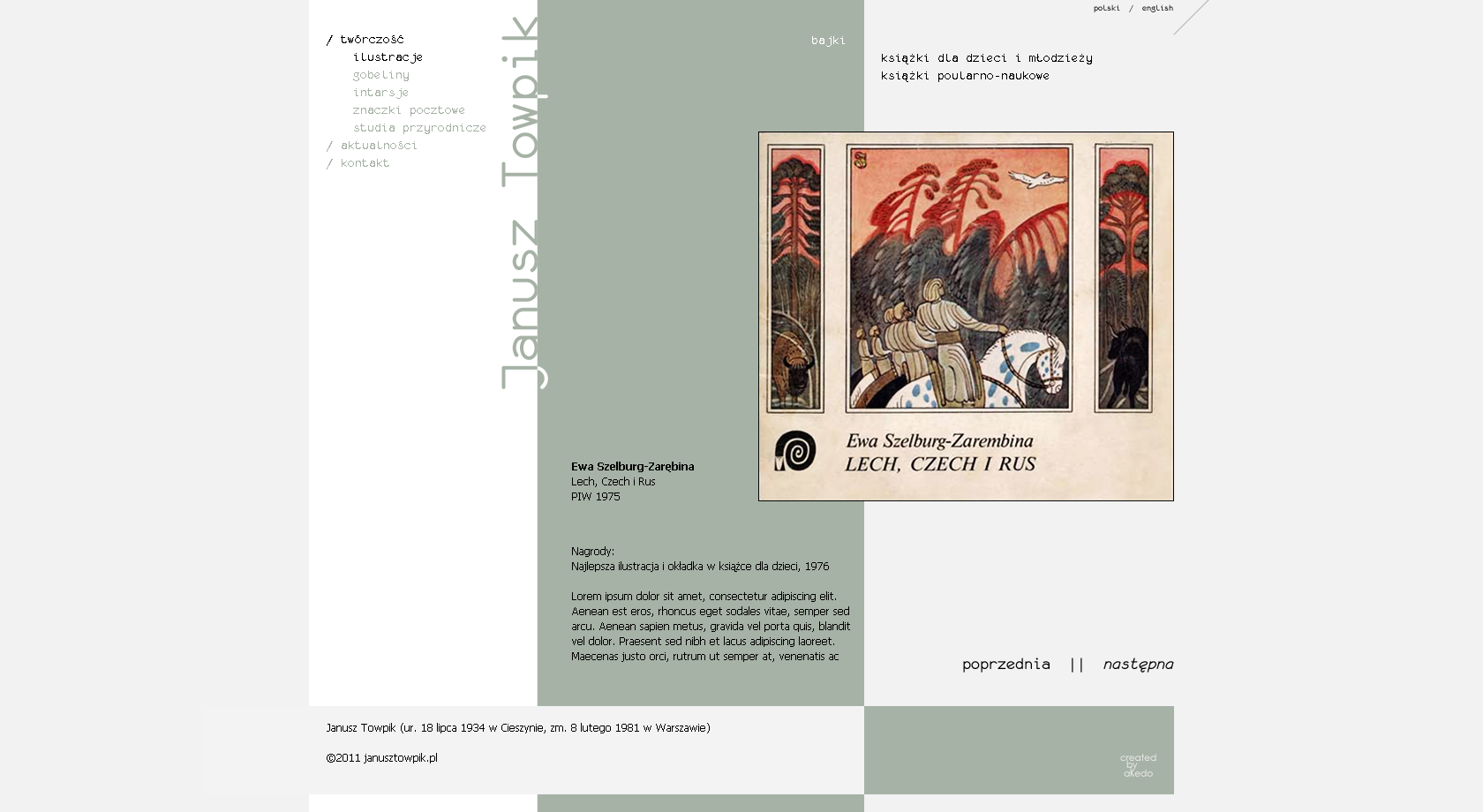 Strona www + CMS - Janusz Towpik 2